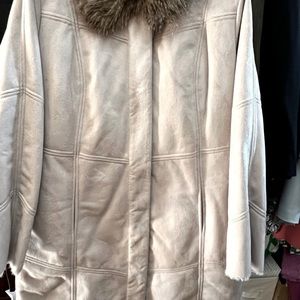 Hal Rubenstein Faux Fur Coat. Vintage